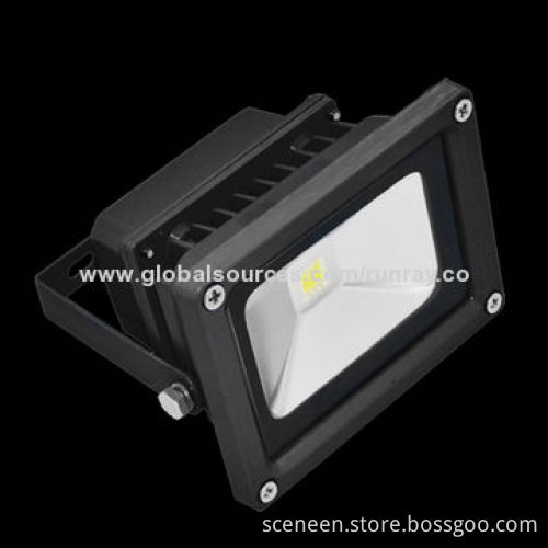 LED Floodlight with 10W Power, High PF Driver, Indoor and Outdoor Use, CE Mark